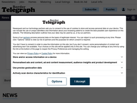 'bordertelegraph.com' screenshot