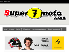 'super7moto.com' screenshot