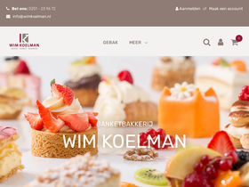 wimkoelman.nl homepage screenshot
