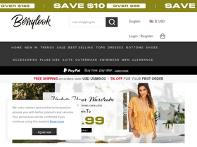 'berrylook.com' screenshot