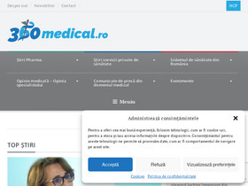 '360medical.ro' screenshot
