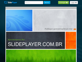 'slideplayer.com.br' screenshot