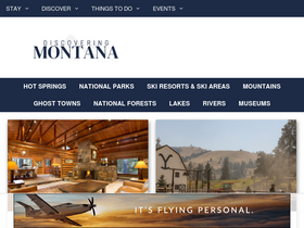 'discoveringmontana.com' screenshot