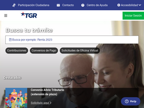 'tesoreria.cl' screenshot