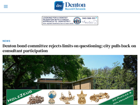 'dentonrc.com' screenshot