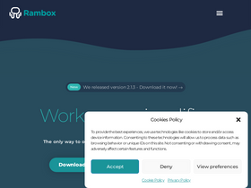 'rambox.app' screenshot