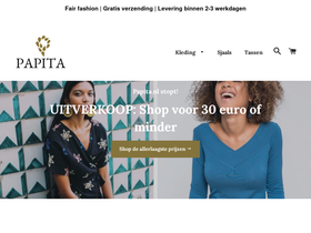 papita.nl homepage screenshot