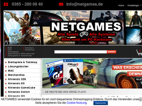 'netgames.de' screenshot