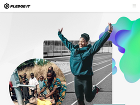 'pledgeit.org' screenshot