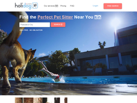 'holidog.com' screenshot