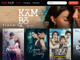 'klikfilm.com' screenshot