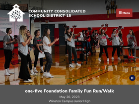 'ccsd15.net' screenshot