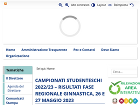'pugliausr.gov.it' screenshot