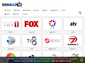 'donmaztv.com' screenshot