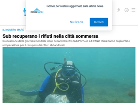 'edizionenapoli.it' screenshot