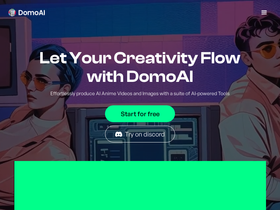 DomoAI - DomoAI-一键将照片和视频动漫化的AI工具