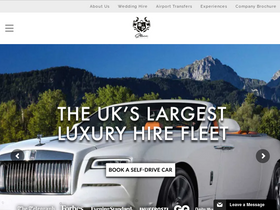 'starrluxurycars.com' screenshot