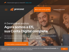 'gerencianet.com.br' screenshot