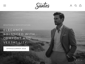 mr-santos.com homepage screenshot