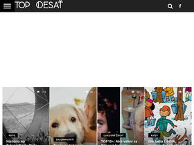 'topdesat.sk' screenshot