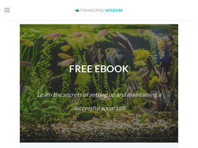 'fishkeepingwisdom.com' screenshot