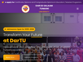'tudarco.ac.tz' screenshot