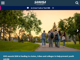 'samhsa.gov' screenshot