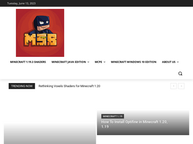 'minecraftsketchbros.eu' screenshot