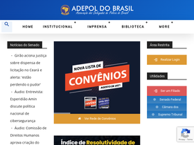 'adepoldobrasil.org.br' screenshot