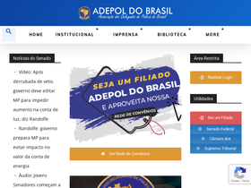 'adepoldobrasil.org.br' screenshot