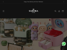 saborabysaba.com homepage screenshot