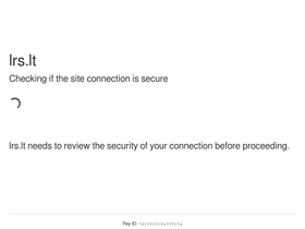 'lrs.lt' screenshot