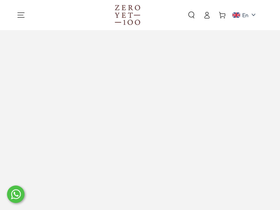 zeroyet100.com homepage screenshot