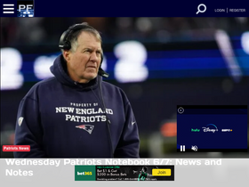 'patsfans.com' screenshot