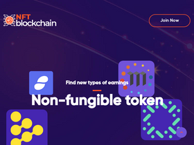 'nftblockchain.mobi' screenshot