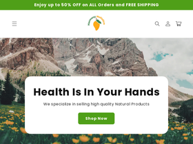 harmonyholistic.shop homepage screenshot