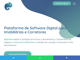 'imobzi.com' screenshot