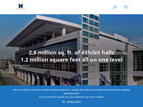 'mccormickplace.com' screenshot