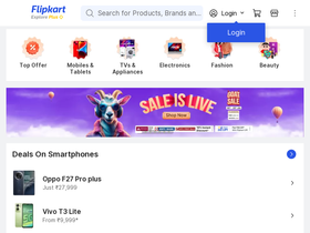 'flipkart.in' screenshot