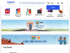 'flipkart.in' screenshot
