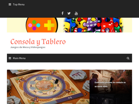 'consolaytablero.com' screenshot