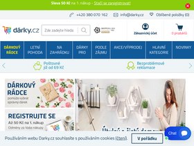 'darky.cz' screenshot