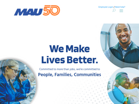 'mau.com' screenshot