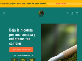 Fumar Mata website screenshot
