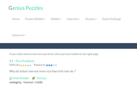 'gpuzzles.com' screenshot