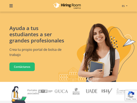 'hiringroomcampus.com' screenshot
