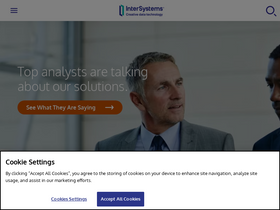 'intersystems.com' screenshot