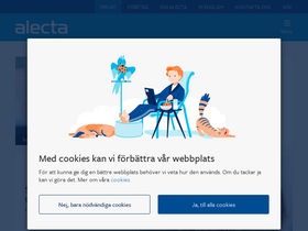 'alecta.se' screenshot