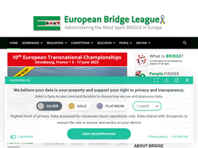 'eurobridge.org' screenshot