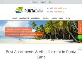 'everythingpuntacana.com' screenshot
